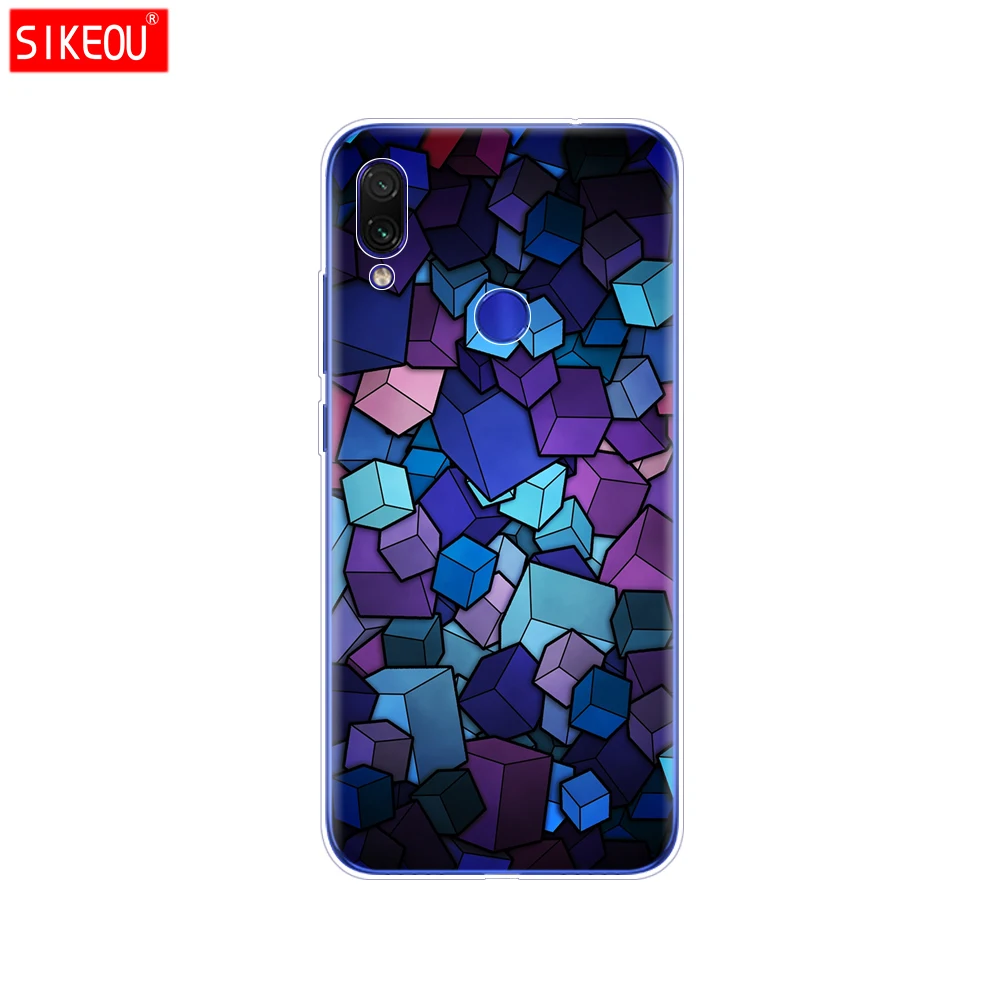 Силиконовый чехол для Xiaomi Redmi Note 7 мягкий из ТПУ 6 3 дюйма чехлы Note7|Бамперы| |