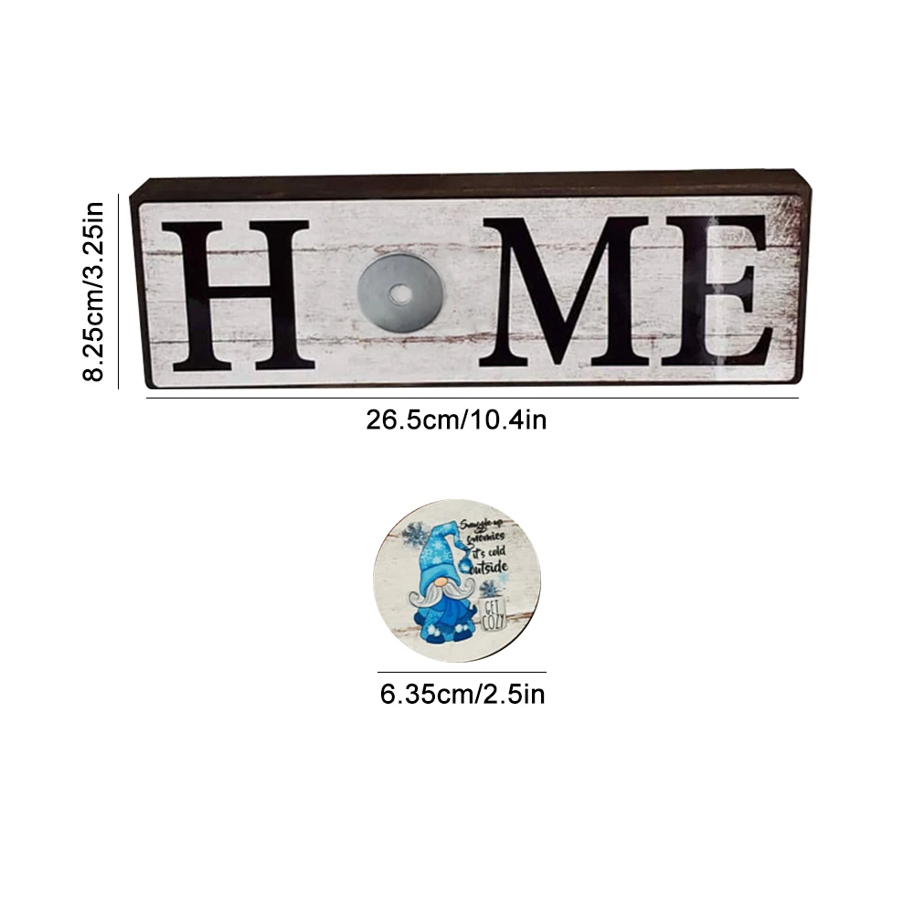 

Family House Number Set, Door And Window Decoration, Home Signage, Replaceable Handmade Welcome Card, Desk Decor Home Decoration