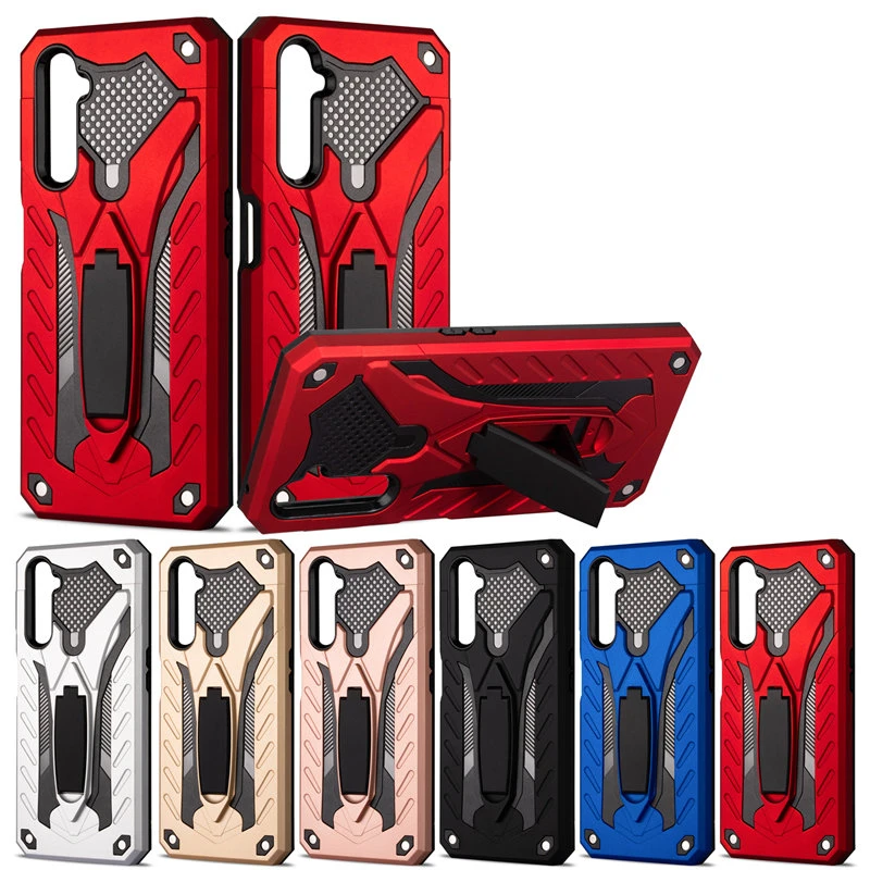 Противоударный жесткий бронированный чехол для телефона из поликарбоната OPPO Realme