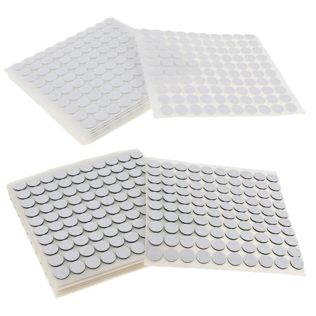 

1000 Pcs Round Double Sided Adhesive Foam Tape Dot Disc Circle Multipurpose