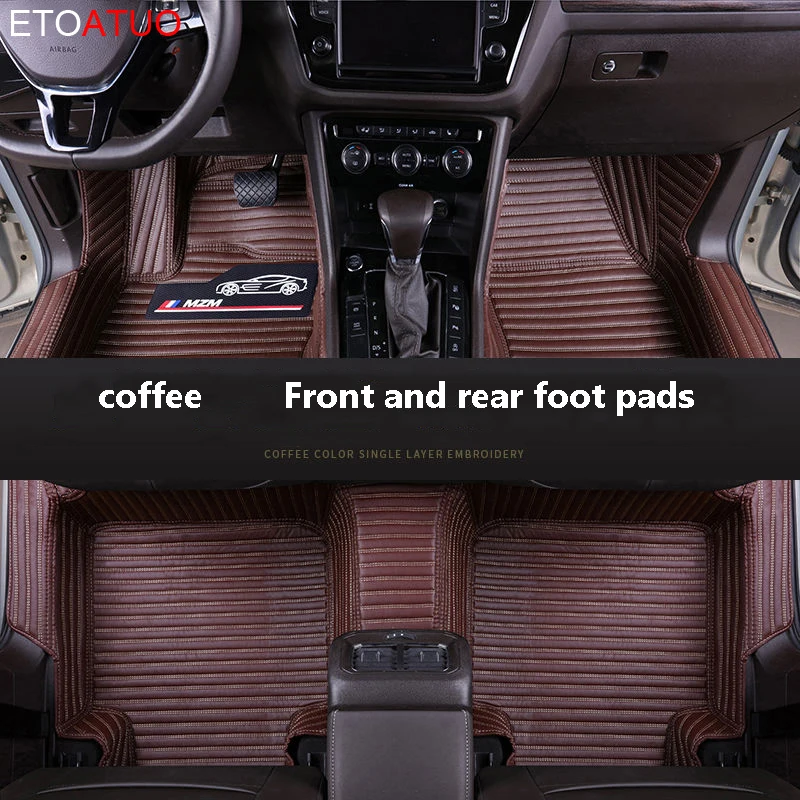 ETOATUO пользовательские автомобильные коврики для geely atlas emgrand ec7 X7 FE1 Emgrand аксессуары