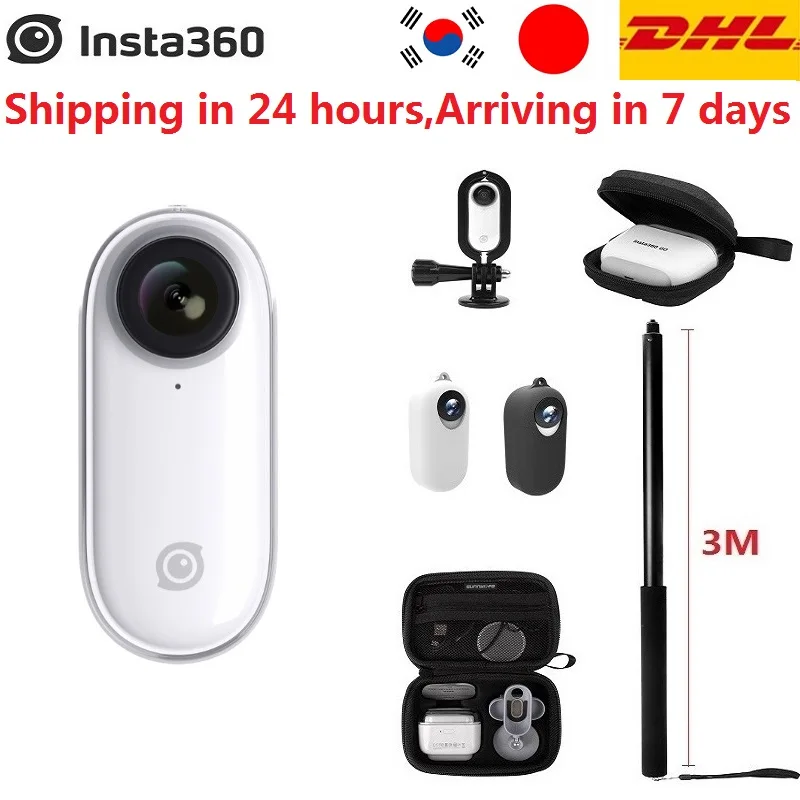 В наличии Insta360 GO новая Экшн камера AI с автоматическим монтажом без рук Insta 360 Go
