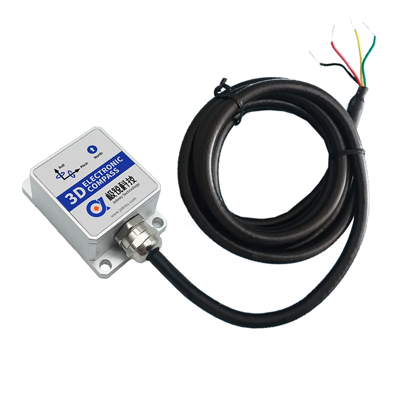 Трехмерный 3D цифровой магнитный компас шаг датчик рулона RS232 TTL выход Hexor Modbus DCL426C