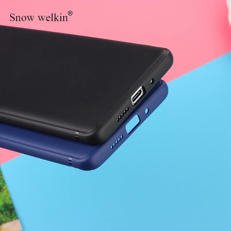 Матовый ТПУ чехол для huawei P30 P20 lite Pro P9 P10 P Smart Plus 2017 2018 2019 цветной Ультратонкий
