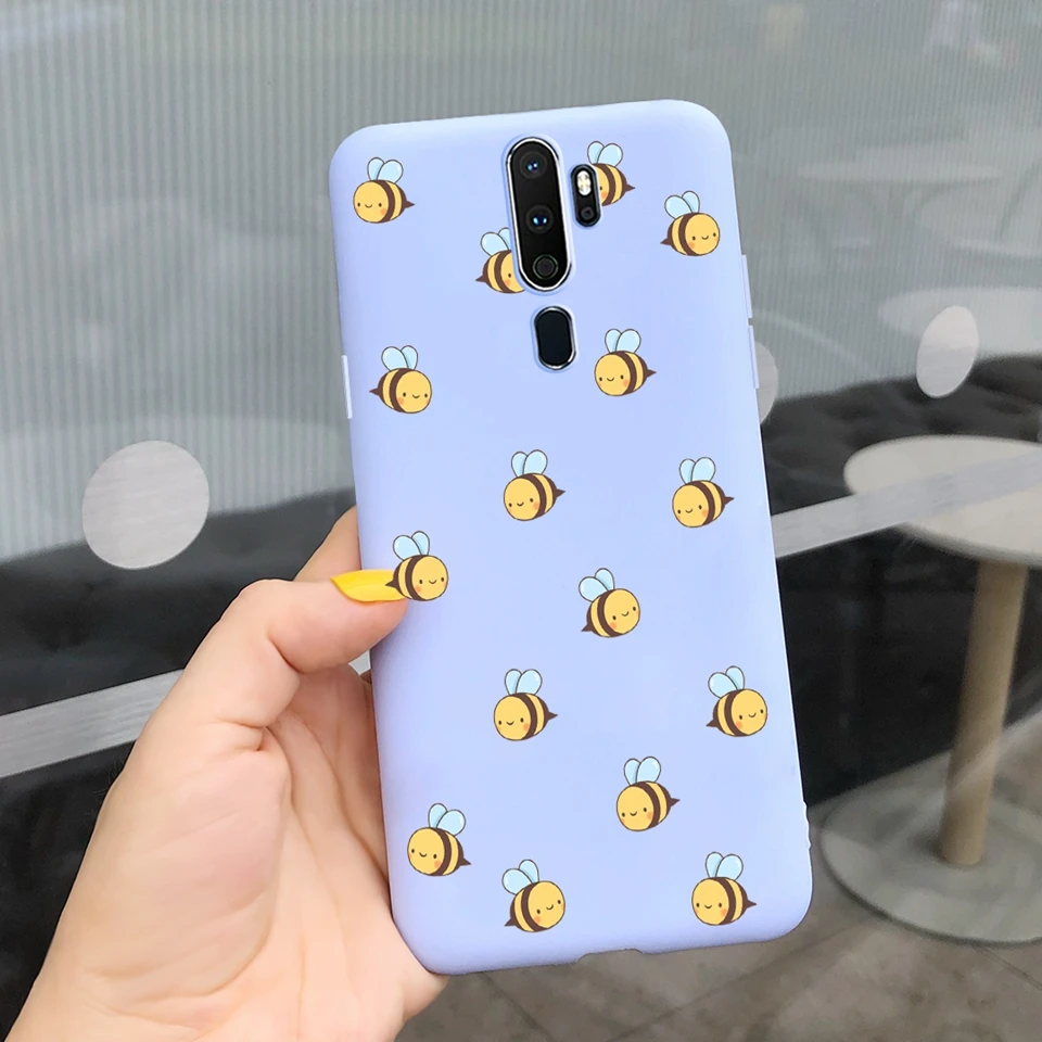 For Oppo A5 A9 2020 A11 A11X Case Cute Butterfly Flower Silicone Back Cover Coque For OPPOA9 OPPOA5 A11 X Bumper Shell Funda best case for android phone