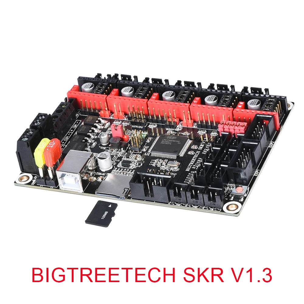 BIGTREETECH SKR V1.3 3d принтер плата контроллера ARM 32 бит материнская плата TMC2208 совместимый smootieboard Marlin части 3d принтера