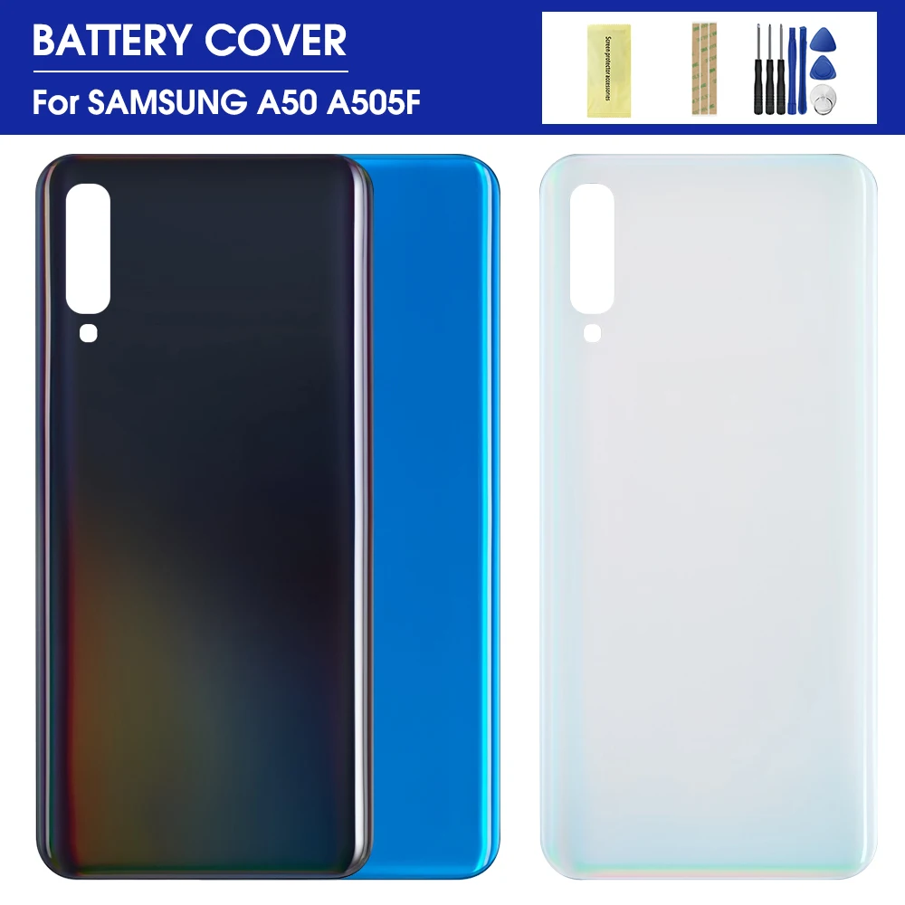 Чехол для Samsung Galaxy A50 2019 задняя крышка чехол аккумулятора корпуса A 50 A505 A505F A505DS