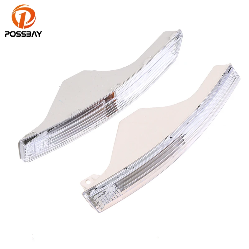 Автомобильный передний бампер POSSBAY указатели поворота без лампочек для VW Passat 3C B6