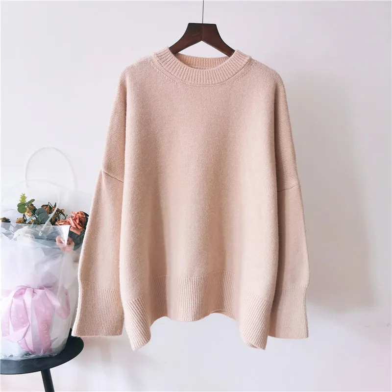 Autumn and winter Women Sweaters 2019 Casual Long Sleeve Slim regular Pullers Korean Female Knitted Jumpers Tops female | Женская одежда