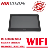 hikvision ds kh8520 wte1 10 inch tft screen indoor monitor multi language poeapp hik connectwifivideo intercom