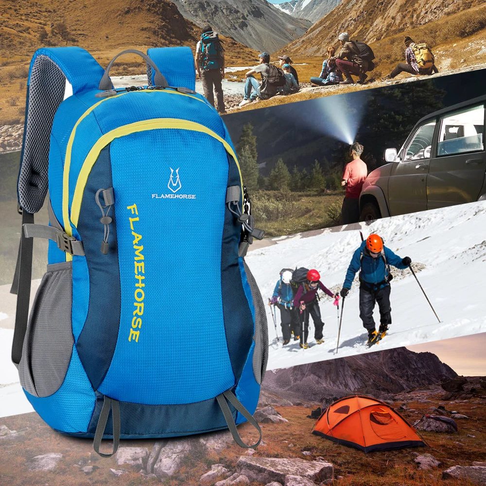 30L водонепроницаемый легкий походный рюкзак для активного отдыха спорта