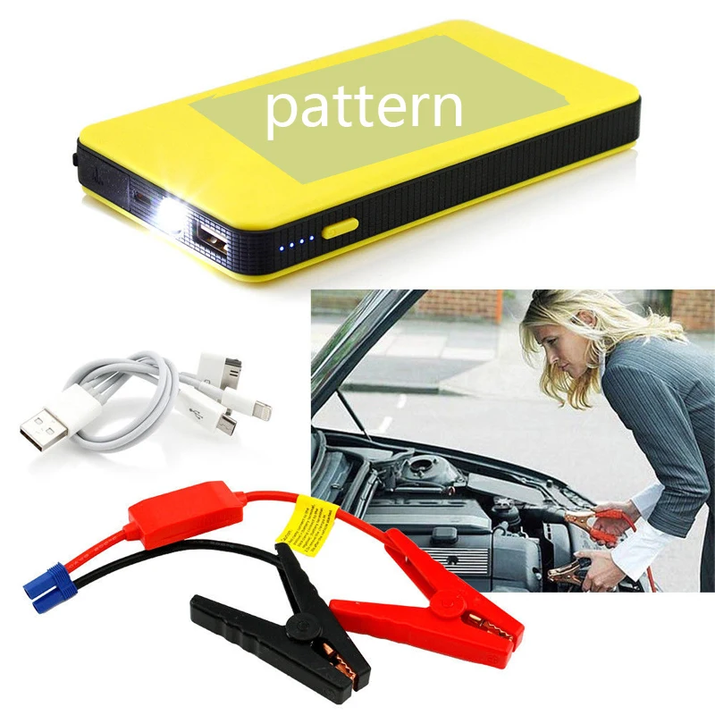 Portable 12V Car Battery Jump Starter Engine Power Bank Starting Up To 2.0L Start Funny Reflective Creative PALESTINE Flag | Автомобили и