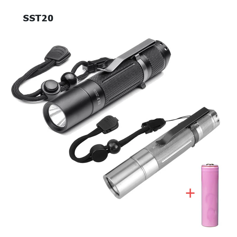 Koop Astrolux Blf A6 SST20 1300LM 7/4 Modi Edc Led Tactische Zaklamp 18650 Mini Torch + 1Pc 3000mah 18650 Batterij Zaklamp Lantaarn