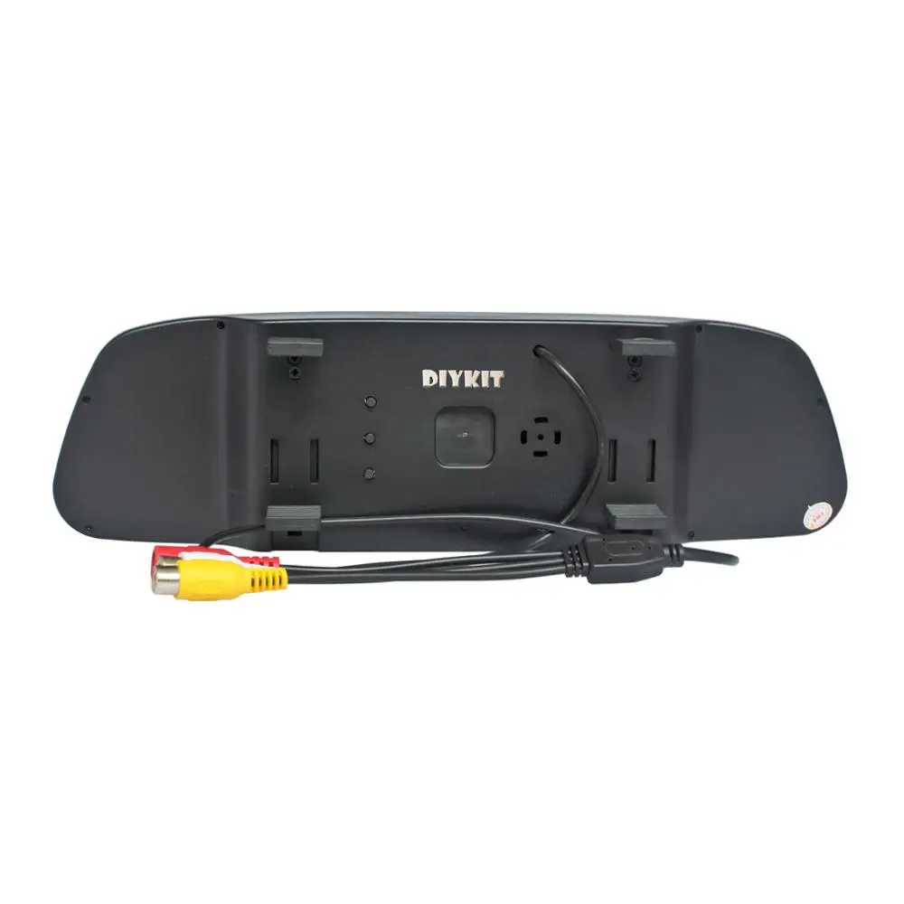 DIYKIT 5 &quotзеркало заднего вида автомобильный монитор комплект + Видео парковочный