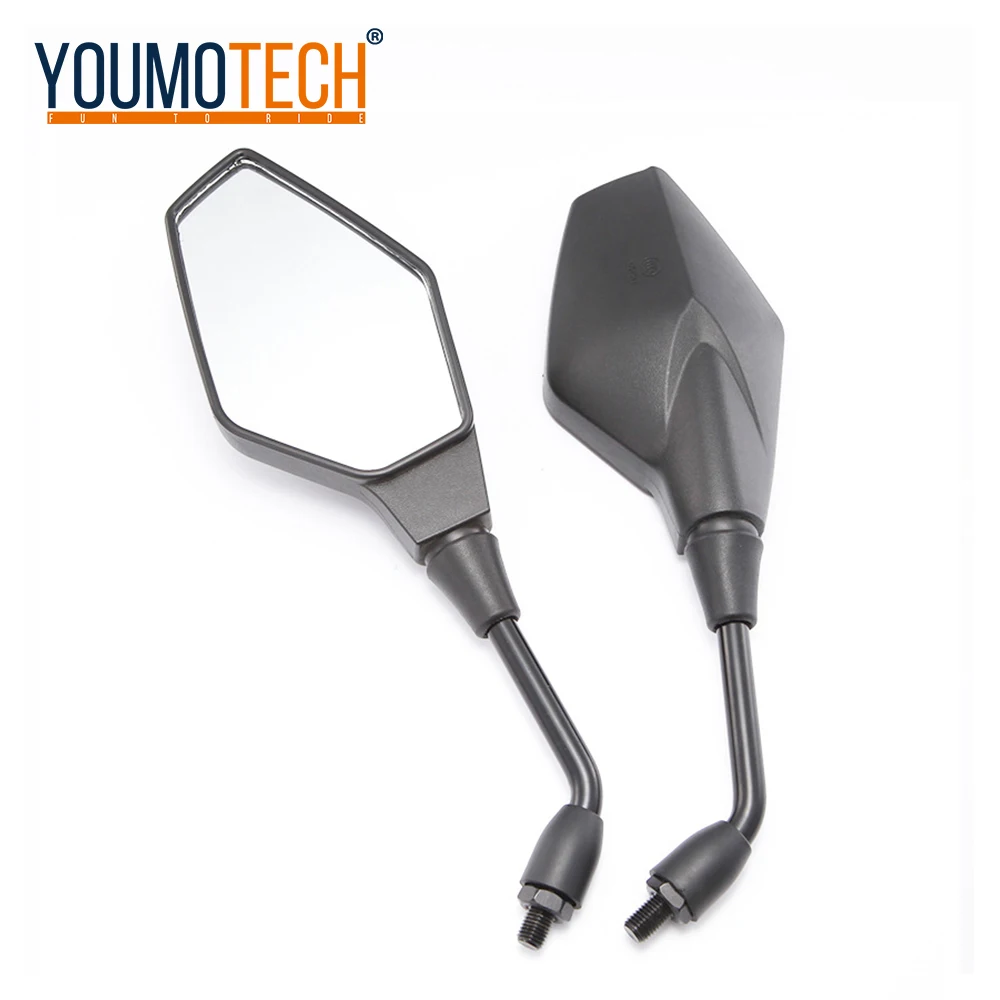 Чехол для зеркала заднего вида мотоцикла 10 мм для KAWASAKI ER6N Zephyr Z750 Z1000 ZRX1100 ER6B ER-6N 2006-2010 KLE400 KLE500 VERSYS 1000