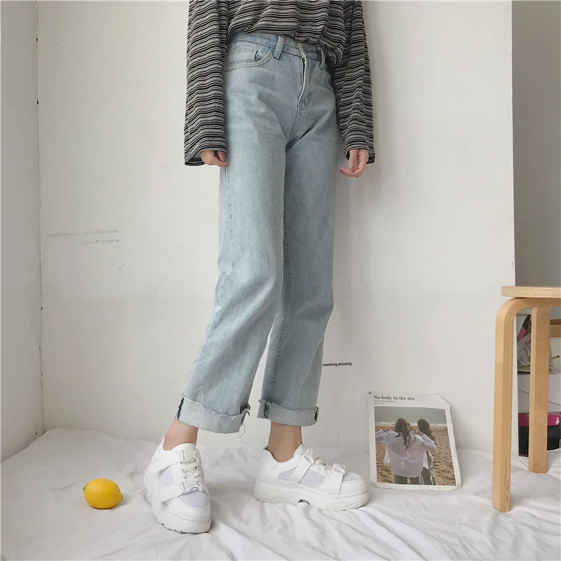 Женские кроссовки на массивном каблуке Модная женская обувь платформе с пряжкой