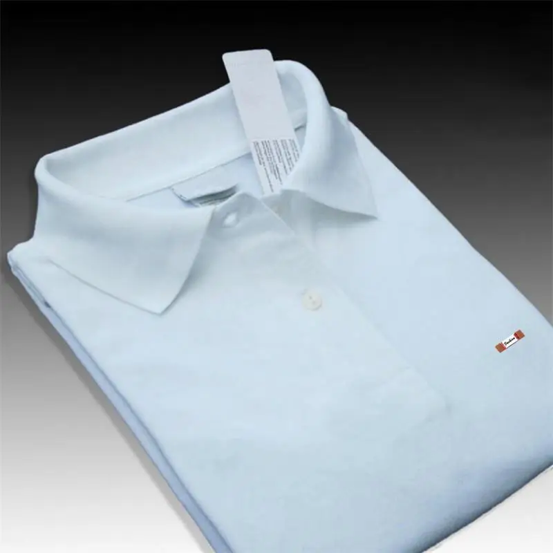 Рубашка поло женская с коротким рукавом 100% хлопок Повседневная модная