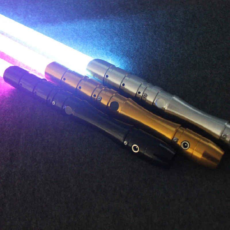 Световой меч 6 цветов металлический RGB Dis цветная лазерная игрушка для косплея
