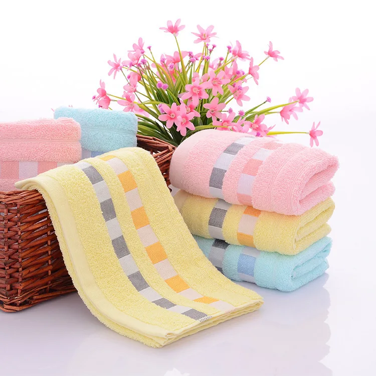 

2021 new high quality pure color towel