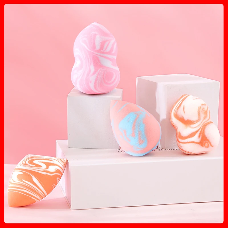 

CP014 Colorful Cosmetic Puff Pawder Soft Make up Sponge BB Cream Imagic Cosmetic Puff Wet Dry Base Makeup Sponge Tools