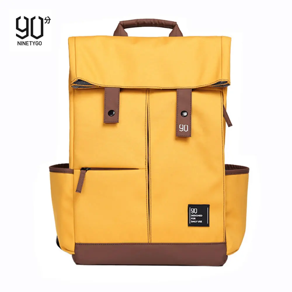 90FUN College Casual Laptop Backpack Large Capacity 14/15.6 Inch Bag Computer School Bags Ipx4 Waterproof Unisex Work School Bag