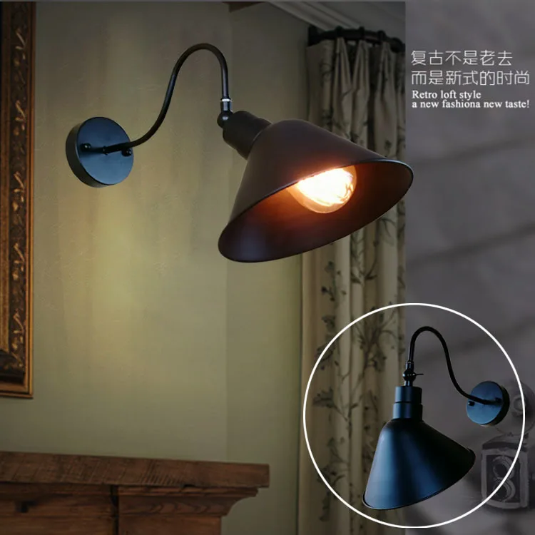 

Японский промышленный декор, стеклянный шар, прикроватный коридор, столовая, luminaria de parede, настенные светильники для дома