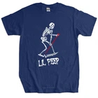 Мужская хлопковая футболка, летние топы, LIL PEEP LILPEEP OG SCHEMAPOSSE ghostman, Мужская черная футболка большого размера в стиле хип-хоп