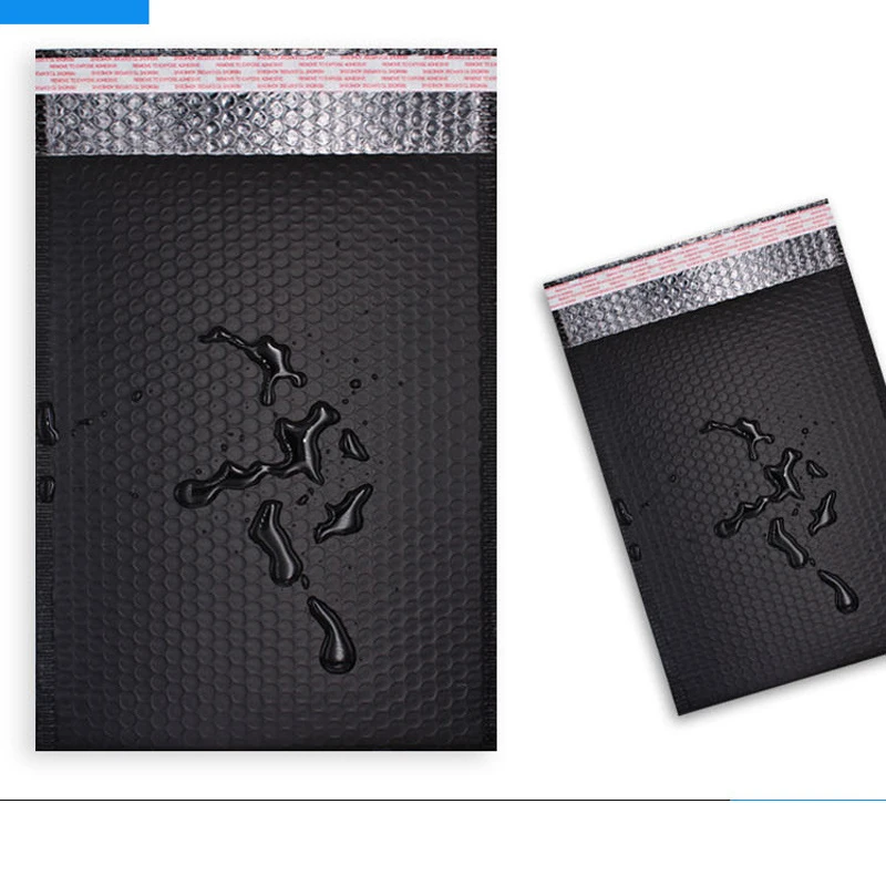 20 шт./лот черные пузырьковые почтовые пакеты буфер защита от падения воздушный