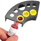 Держатель для татуировок с длительным сроком службы, портативный пластиковый лоток для пигментных чернил для татуировок, для профессионального использования, 8 отверстий, оптовая продажа