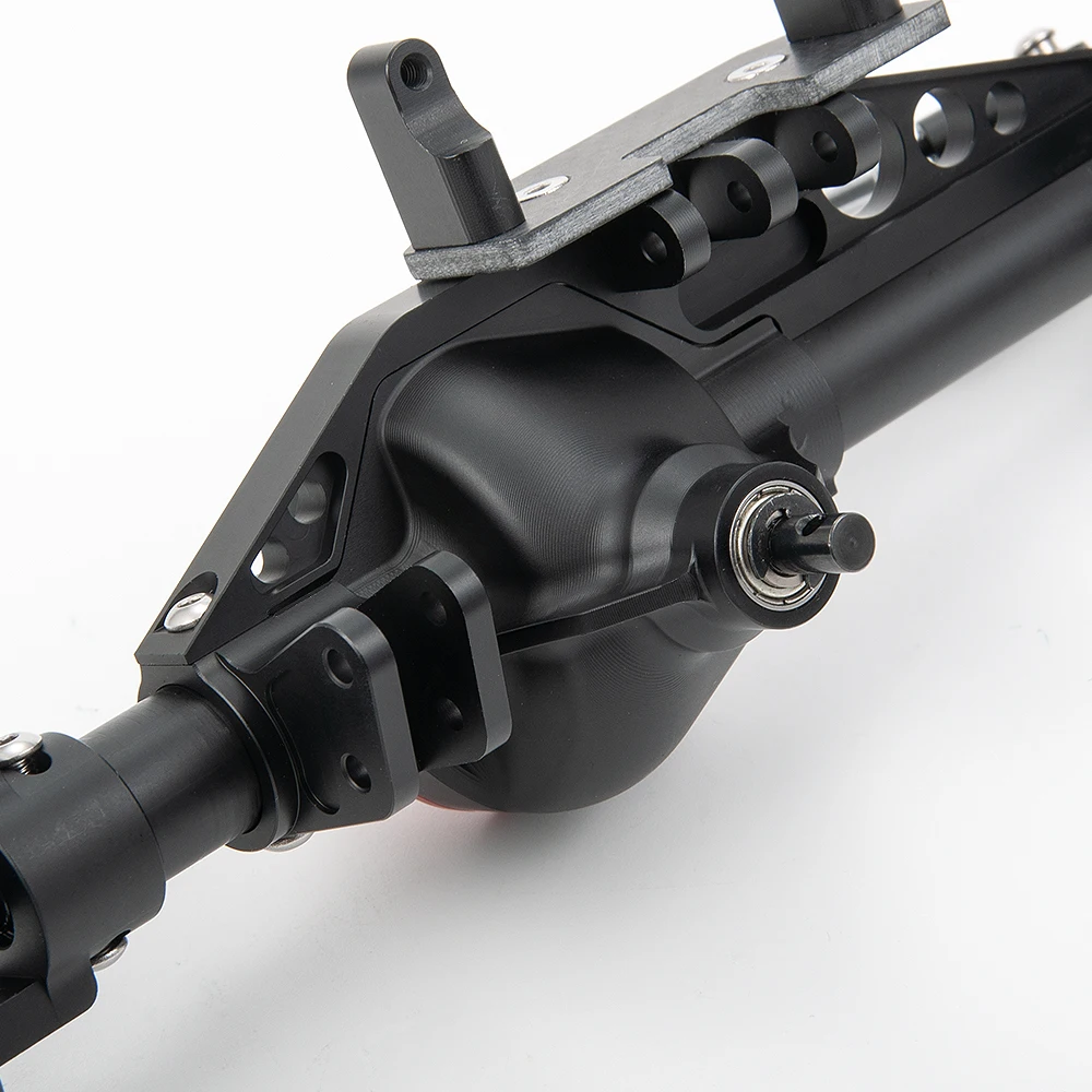 

YEAHRUN Complete Alloy Front /Rear Axle Assembly Upgraded Parts for Axial Wraith 90018 90048 90053 RR10 1:10 RC Rock Crawler Car