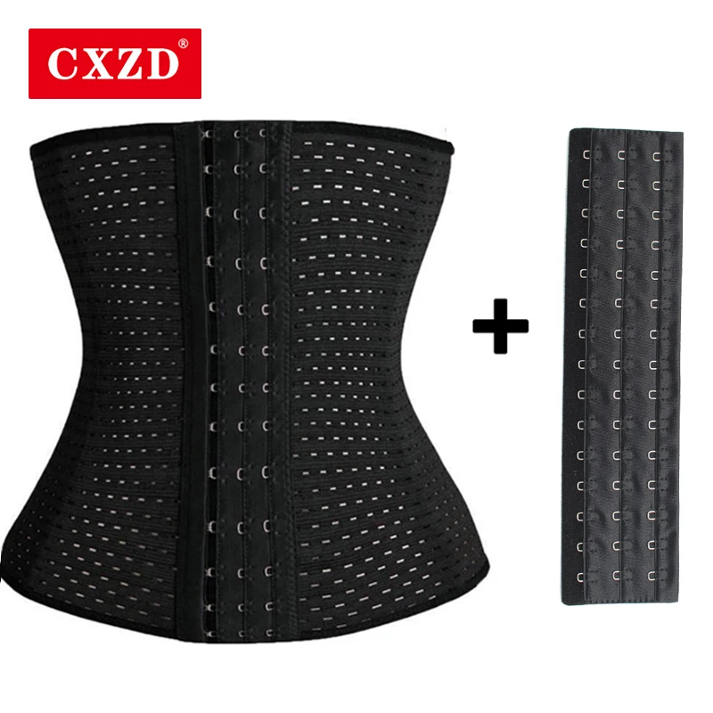 

CXZD Waist trainer shapers corset Slimming Belt Shaper body Weight Loss Sport Workout Tummy Fat Burner modeling strap Belt