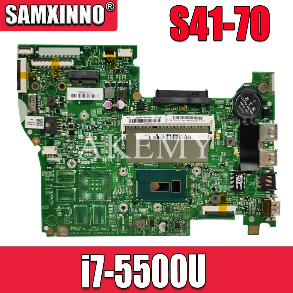

14217-1M Laotop motherboard For Lenovo S41-70 original mainboard I7-5500U