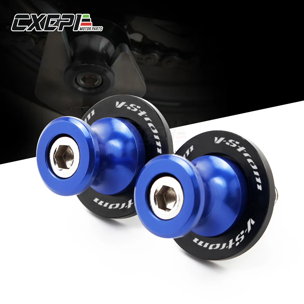 

8MM For SUZUKI V-Strom 650 V-Strom650 VStrom All Year Motorcycle Swingarm Spools Slider Swingarm Stand Screws Slider Protector