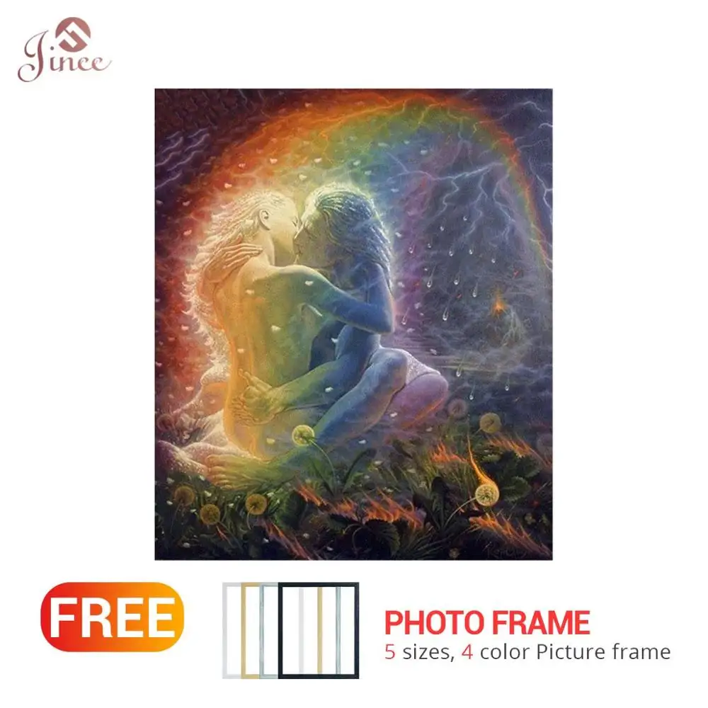 

Алмазная 5d картина для рукоделия вышивка Стразы Вышивка Мечта Цвет поцелуй любимый домашний декор