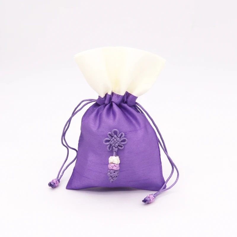 5 шт. фиолетовые атласные шнурок ленты упаковка для украшений подарок волос