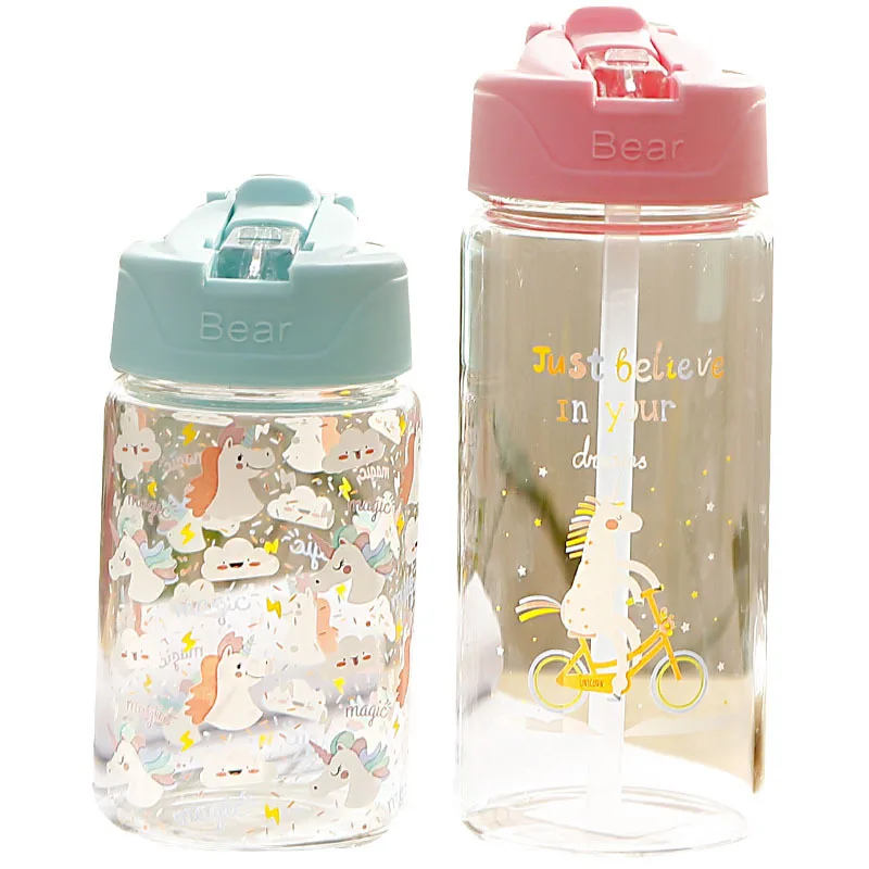 Соломенная стеклянная Женская Студенческая портативная герметичная мягкая