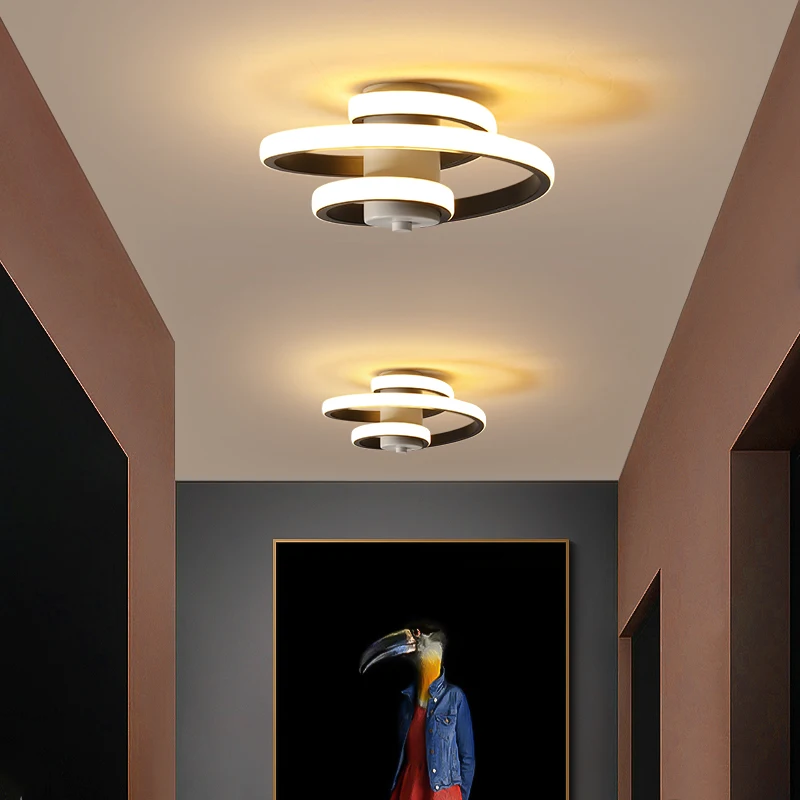 

Nordic minimalist corridor living room lights corridor bedroom cloakroom creative personality art porch decorative lightsLB90519