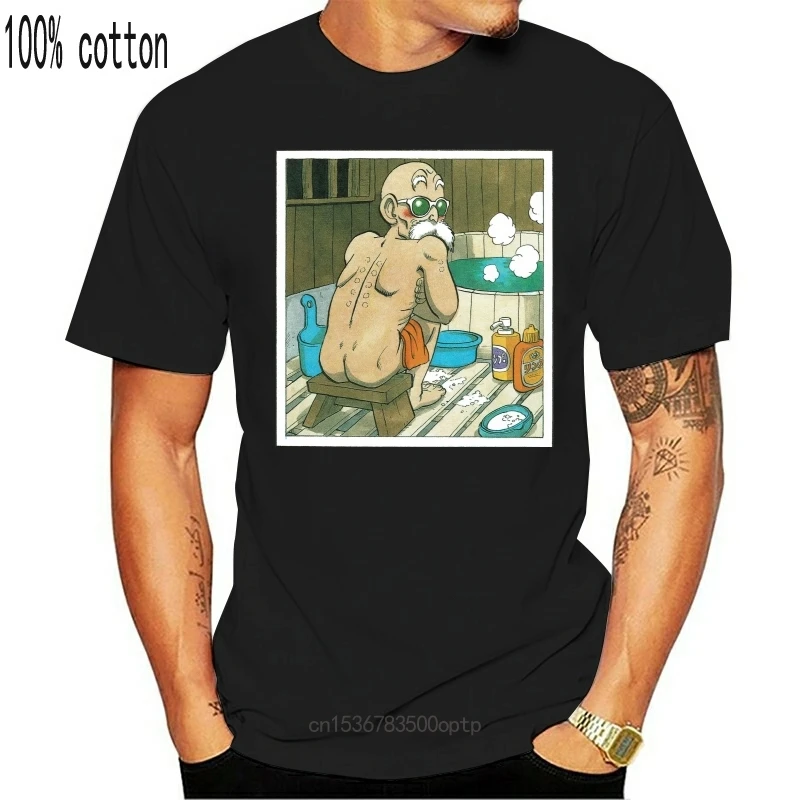 

New KAME SENNIN DBZ MUTEN ROSHI T-Shirt The hottest T-shirt in the world Fashion men T-shirts clothing printing cotton men