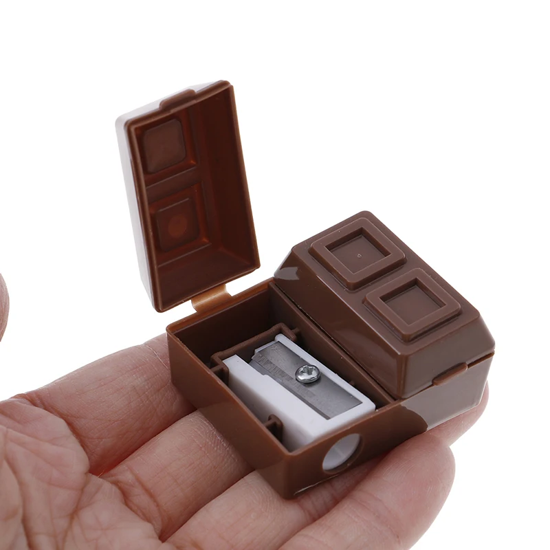 Креативная шоколадная точилка для карандашей с ластиком 2 шт детей студентов