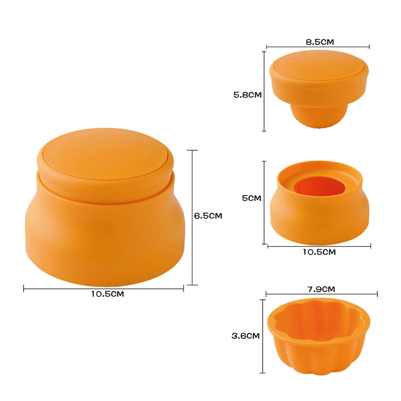 

3D Round Cup Form Magic Sushi Maker DIY Machine Bento Maker Japanese Onigiri Rice Ball Mold Press Bento Kitchen Easy Sushi Tools