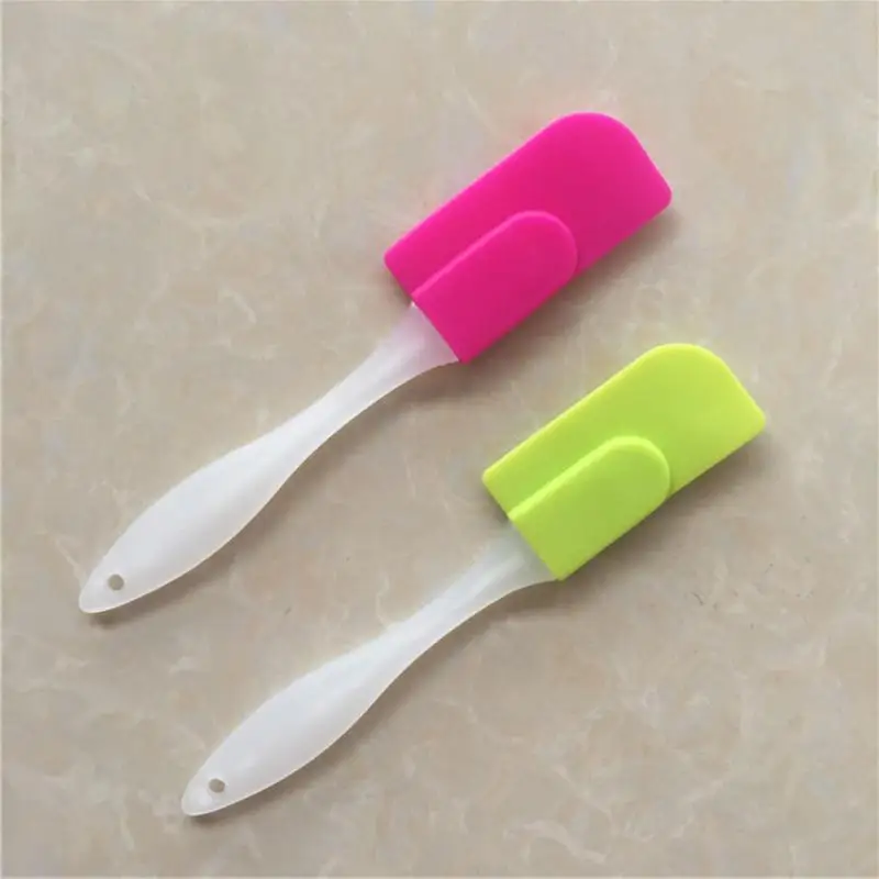 

Kitchen Silicone Cream Butter Cake Spatula Baking Mixing Batter Scraper Brush Butter Cream Mixer Kitchen Dining Bar Baking Tools