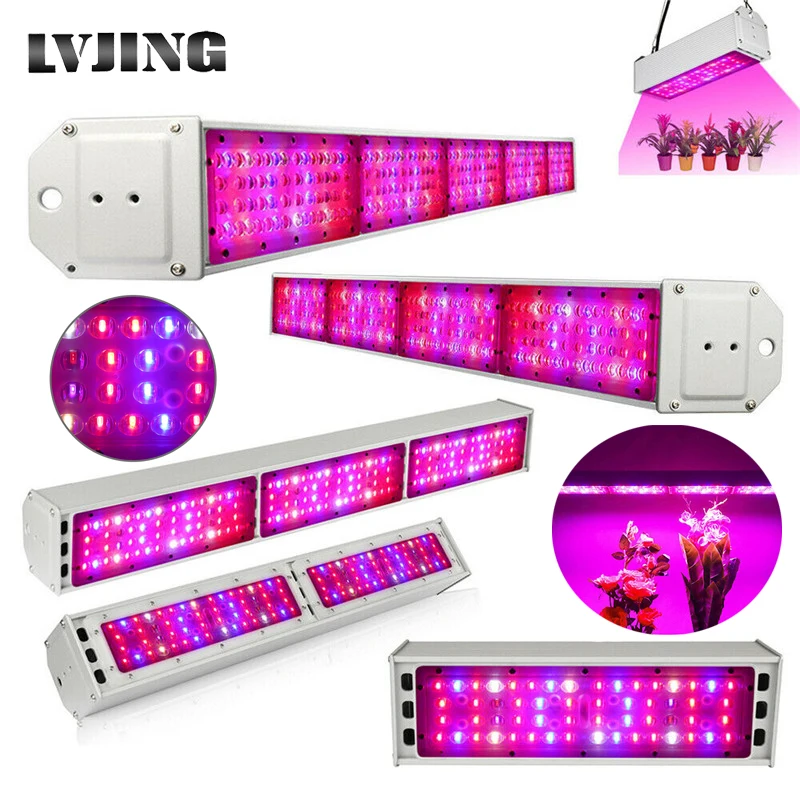 Фитолампа LVJING светодиодный светильник полного спектра для выращивания растений