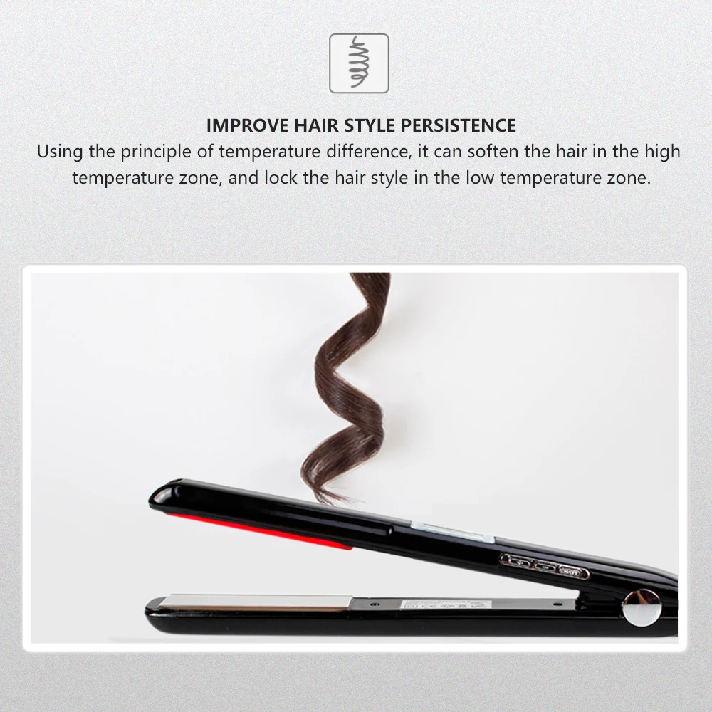 Iron Keratin Argan Oil Recover Hair Damaged Smoothly Ultrasonic Infrared Hair Care Iron LCD Display Hair Treatment