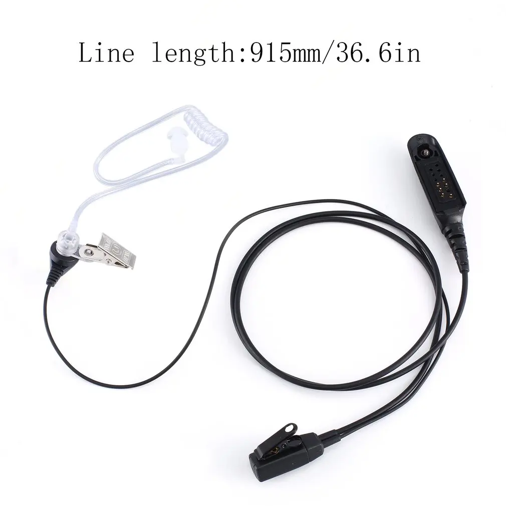 Воздушная Акустическая трубка наушник микрофон гарнитура Ptt для Motorola Gp380