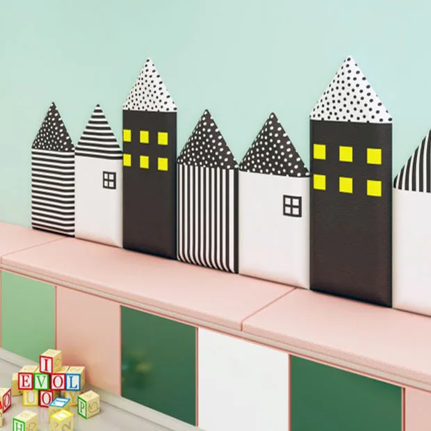 Мягкая сумка для детской комнаты наклейка на стену защиты от столкновений