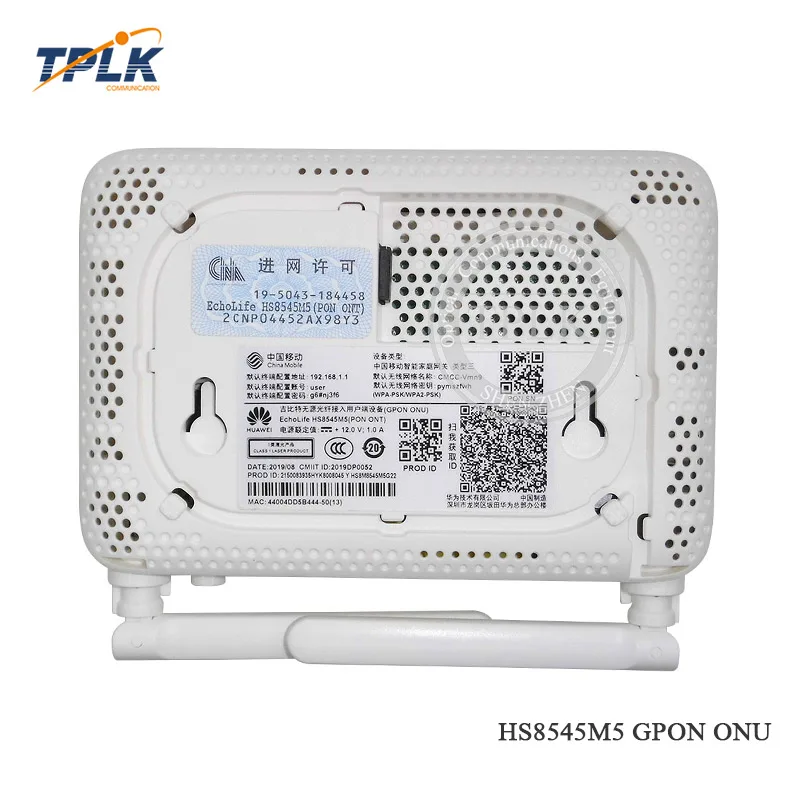 Оригинальная новая версия HS8545M5 Gpon wifi Ont onu 1GE + 3FE VOICE USB английская прошивка модем