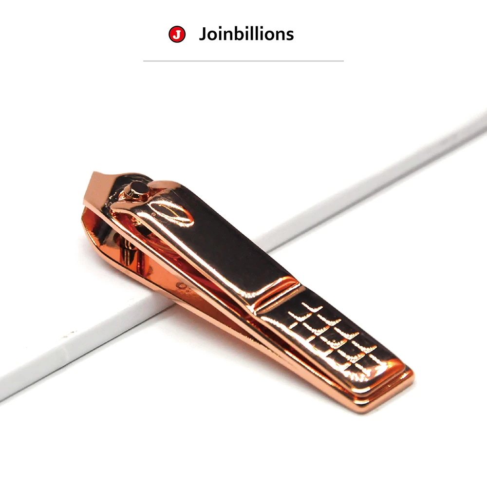 

Rose Golden Steel Toenail Cutter Manicure and Pedicure Nail Clippers