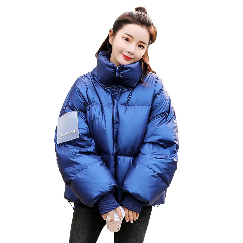 Новинка 2019 зимняя короткая куртка женский толстый теплый пуховик корейский