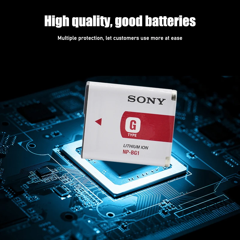 Оригинальный аккумулятор для камеры Sony NP-BG1 NP BG1 NPBG1 FG1 DSC W120 W125 W130 W150 W170 W200 W210 W220 W230
