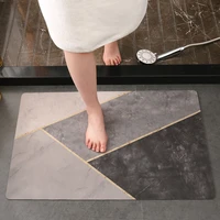 napa skin quick drying bathroom mat super absorbent bath carpet modern simple non slip entrance doormats oil proof kitchen mat